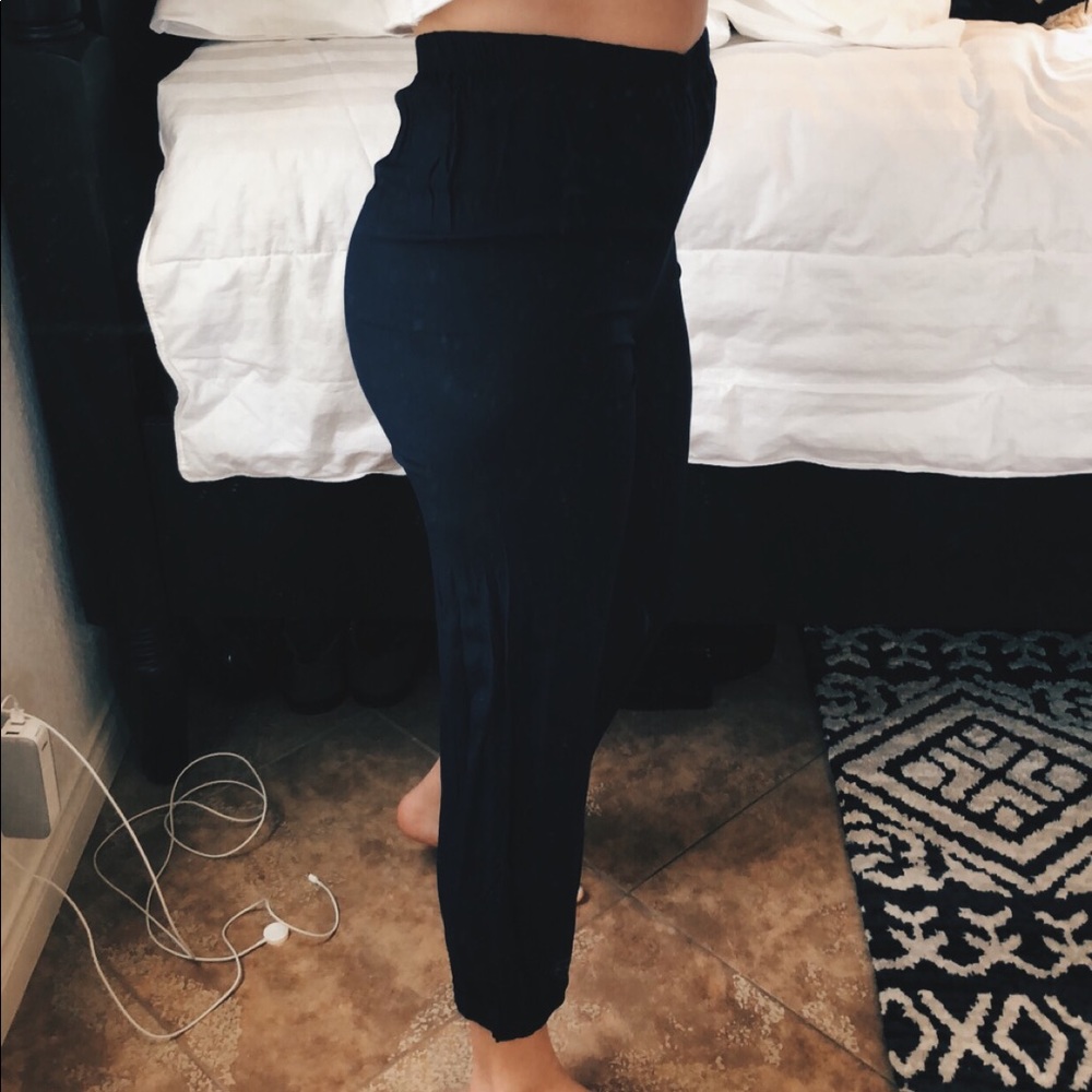 navy frankie pants